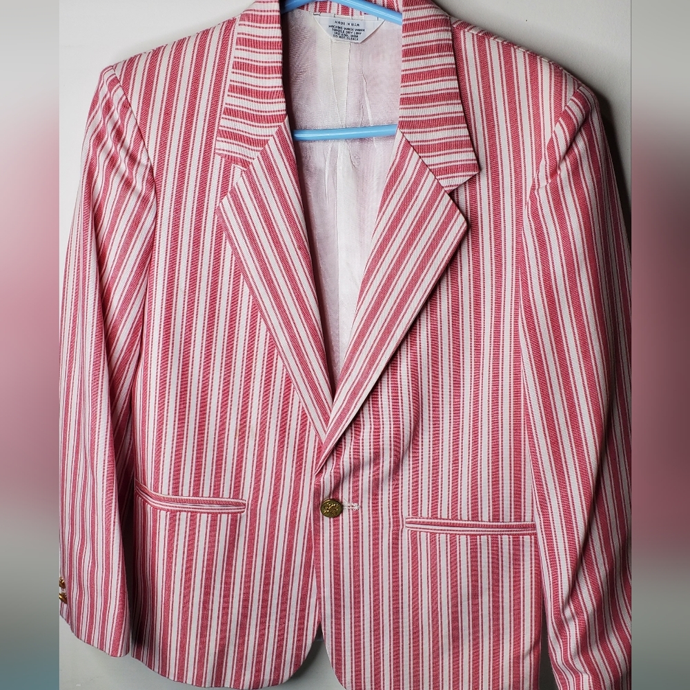 ✨EUC Jonathan Strong Young Boys Red Blazer Jacket ?